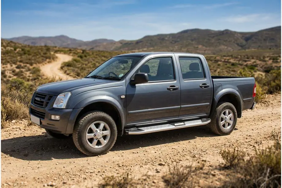 Isuzu D-Max 2002–2011 Mevsim Grey side steps (2007-2012, 2 stuks, aluminium) Image