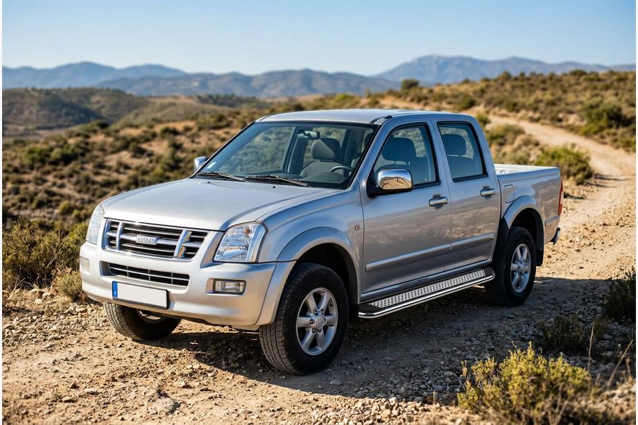 Isuzu D-Max 2002–2011 Maydos V2 side steps (2007-2012, 2 stuks, aluminium) Image