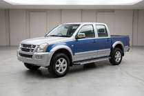 Isuzu D-Max 2002–2011 Side steps Duru (2007-2012, 2 st., aluminium) foto 1