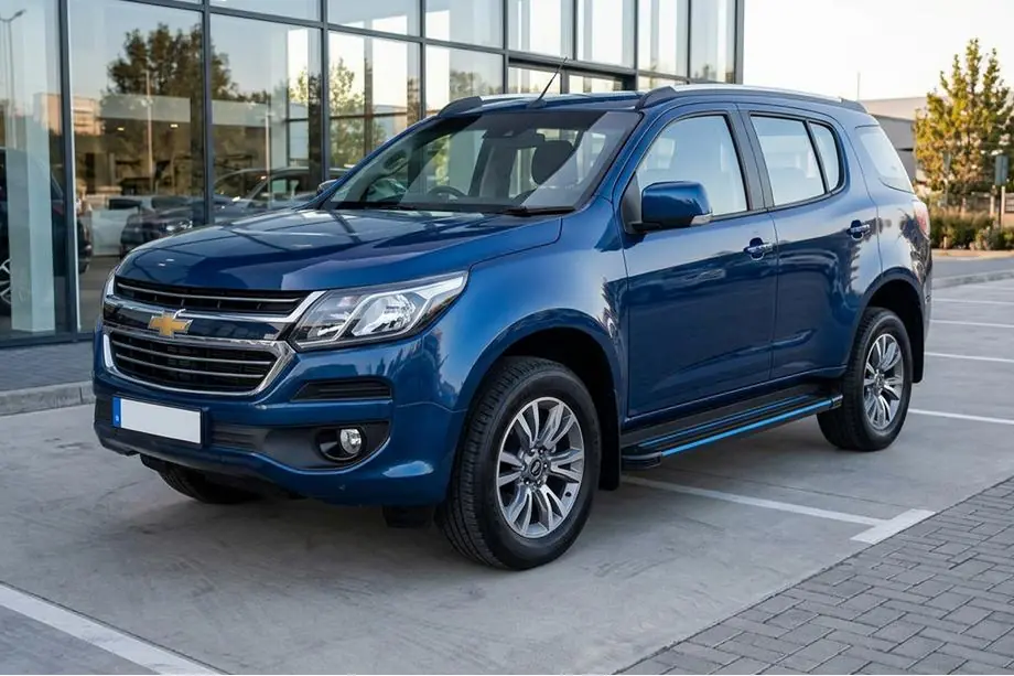 Chevrolet Trailblazer 2012–2019 Maya Blue zijtreden (2 stuks, aluminium) Image