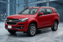 Chevrolet Trailblazer 2012–2019 Side steps Maya Red (2 stuks, aluminium) foto 1
