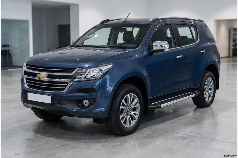Chevrolet Trailblazer 2012–2019 Zijtreden RedLine V1 (2 stuks, aluminium) Foto 1