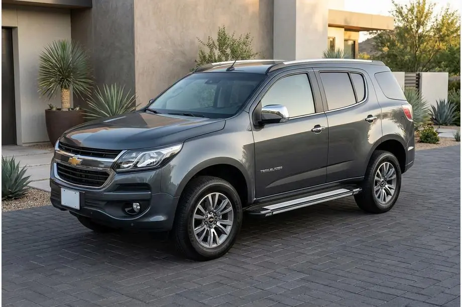 Chevrolet Trailblazer 2012–2019 Rainbow zijtreden (set van 2, aluminium) Image