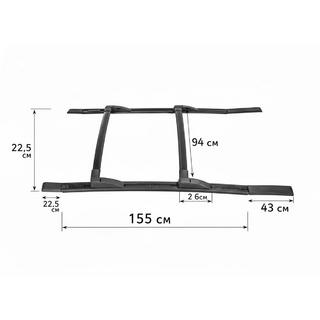 OEM dakrails GreatWall Haval/Hover H3 2005–2013 foto 4
