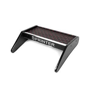 Dashboardplank (zwart met rood stiksel) Mercedes Sprinter W906 2006–2018 foto 1