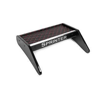 Dashboardplank (zwart met rood stiksel) Mercedes Sprinter W906 2006–2018 foto 2
