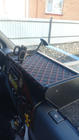 Mercedes Sprinter W901/902/903/904/905 1995–2006 Dashboardplank (1995-2000, zwart met rood stiksel) TDI (op het dashboard) foto 6
