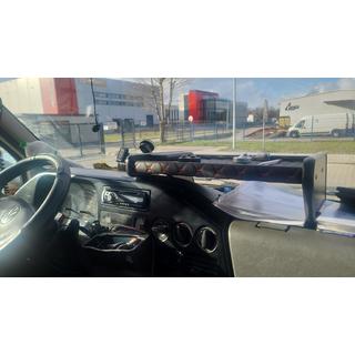 Dashboardplank (zwart met rood stiksel) Volkswagen LT 1995–2006 foto 2