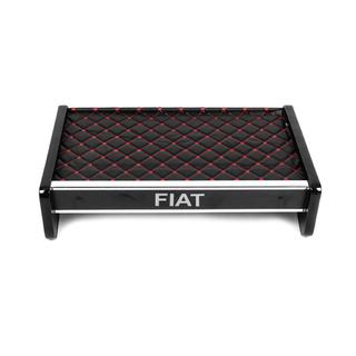 Dashboardplank (zwart met rood stiksel) foto 3