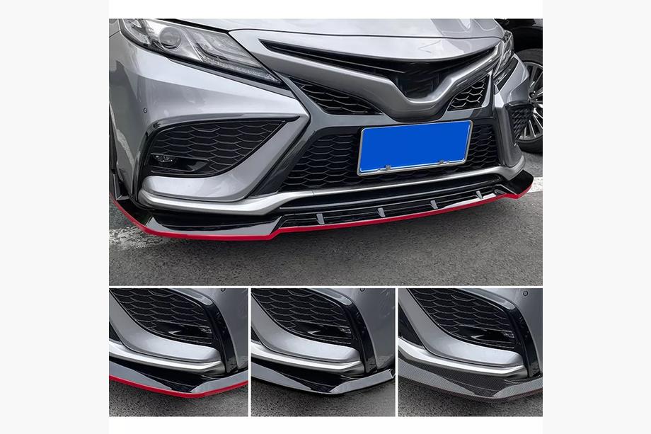 Toyota Camry 2017–2023 Voorbumper lip splitters (3-delig) Image