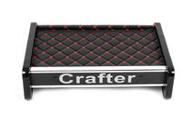 Volkswagen Crafter 2016– Dashboardplank (zwart met rood stiksel) foto 3
