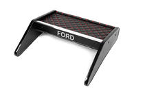 Ford Transit 2000–2014 Dashboardplank (zwart met rood stiksel) foto 1
