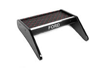Ford Transit 2000–2014 Dashboardplank (zwart met rood stiksel) foto 2