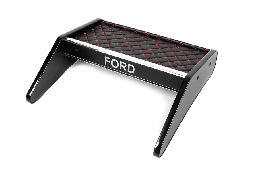 Ford Transit 2000–2014 Dashboardplank (zwart met rood stiksel) Image