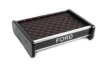 Ford Transit 1991–2000 Dashboardplank (zwart met rood stiksel) foto 3
