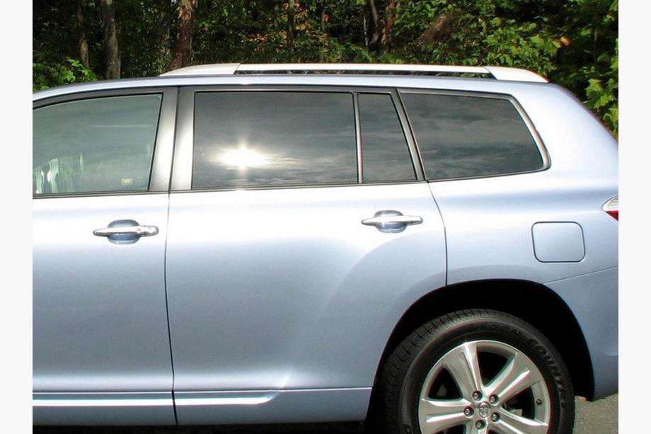 Toyota Highlander 2008–2013 OEM dakrails grijs (aluminium) Image