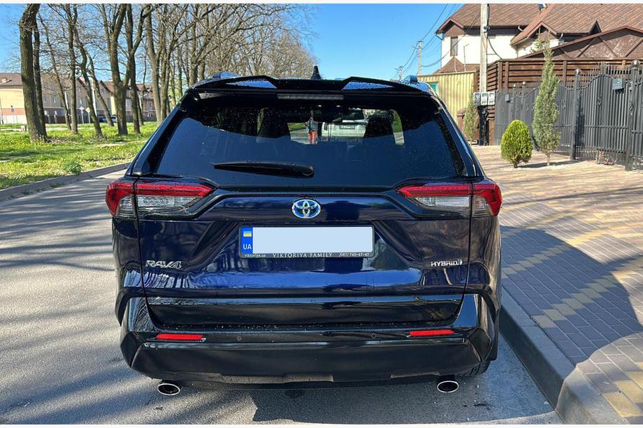 Toyota Rav 4 2019–2025 Spoiler (zwart) Image