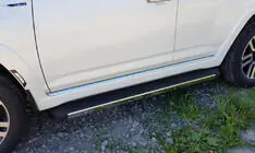 Toyota 4Runner 2009–2024 Side steps design 2020 OEM (set 2 st., aluminium) foto 1