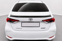 Toyota Corolla 2019– Spoiler 1234 Upgrade (ABS-kunststof) foto 2