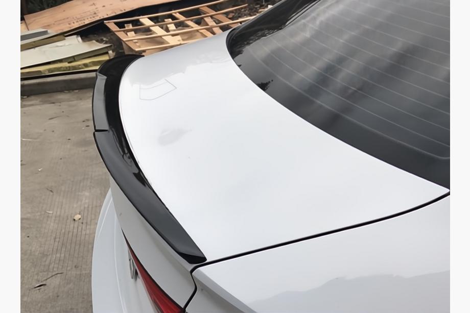 Audi A3 2012–2020 Spoiler (1234 Upgrade V2, zwart) Image