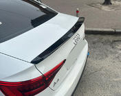 Audi A4 B9 2015–2024 LIP spoiler (1234 Upgrade, zwart) foto 2