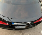 Mercedes CLA C117 2013–2019 LIP spoiler (1234 Upgrade, zwart) foto 6
