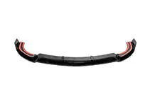 Mercedes A-Klasse W177 2018– Frontlip spoiler (voor AMG-Line 2018-2021, zwart) foto 3