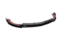 Mercedes A-Klasse W177 2018– Frontlip spoiler (voor AMG-Line 2018-2021, zwart) foto 5
