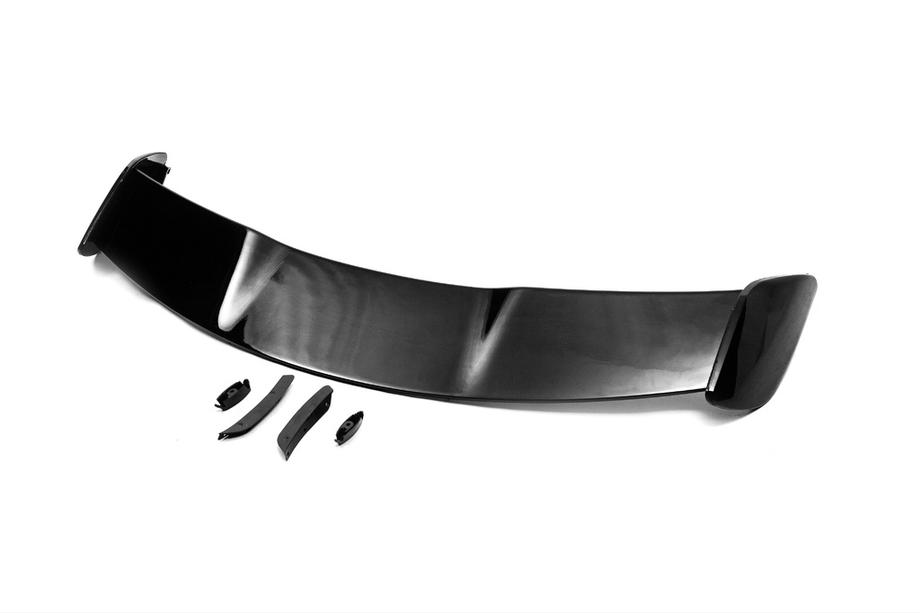 Mercedes A-Klasse W176 2012–2018 LIP spoiler (1234 Upgrade, zwart) Image