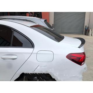 LIP spoiler (1234 Upgrade, zwart) Mercedes A-Klasse W177 2018– foto 1
