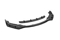 BMW 5 Serie G30/G31 2017–2023 Voorlip spoiler 1234 Upgrade (zwart) foto 3