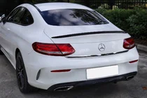Mercedes C-klasse W205 2014–2021 Spoiler voor Coupe (1234 Upgrade, zwart) foto 1