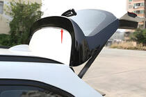 BMW X1 F48 2015–2022 LIP spoiler (1234 Upgrade, zwart) foto 7