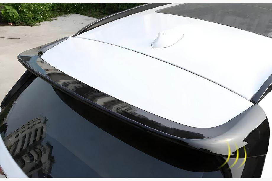 BMW X1 F48 2015–2022 LIP spoiler (1234 Upgrade, zwart) Image