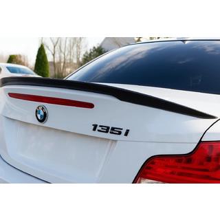 Lipspoiler (voor E82, zwart) BMW 1 Serie E81/E82/E87/E88 2004–2011 foto 1
