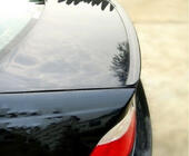 BMW 3 Serie E46 1998–2006 LIP spoiler (1234 Upgrade, zwart) foto 1