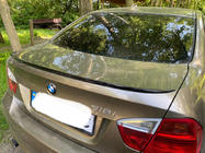 BMW 3-serie E90/E91 2005–2011 HongHang V1 spoiler (ABS, hoogglans zwart) foto 1