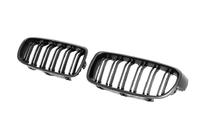 BMW 3 Serie F30/F31 2012–2019 Nierengrilles M-Look (mat zwart) foto 3