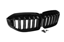 BMW 3 Serie G20/G21 2018– M-Look V2 nierroosters (2018-2022, hoogglans zwart) foto 5