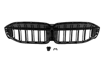 BMW 3 Serie G20/G21 2018– M-Look V2 nierroosters (2018-2022, hoogglans zwart) foto 7