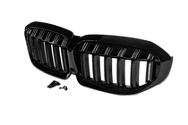 BMW 3 Serie G20/G21 2018– M-Look V2 nierroosters (2018-2022, hoogglans zwart) foto 8