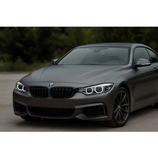 Nierengrilles M-Look (mat zwart) BMW 4 Serie F32/F33/F36 2012–2020 foto 2