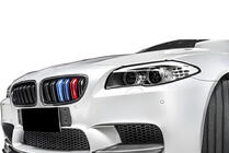 BMW 5 Serie F10/F11 2010–2016 M-Look nierengrilles (M-Color) foto 1