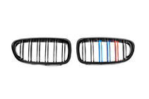 BMW 5 Serie F10/F11 2010–2016 M-Look nierengrilles (M-Color) foto 2