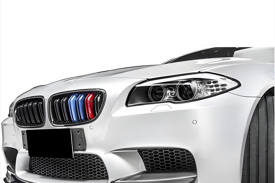 BMW 5 Serie F10/F11 2010–2016 M-Look nierengrilles (M-Color) Image