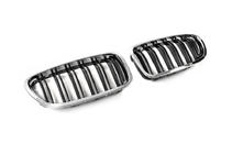 BMW 5 Serie F10/F11 2010–2016 Niergrille set (2 stuks, chroom) foto 3