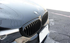 BMW 5 Serie G30/G31 2017–2023 Nieren grille 1 Bar (2017-2020, hoogglans zwart) foto 1