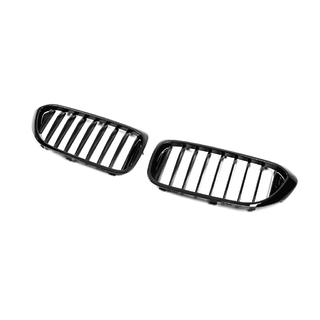 Nieren grille 1 Bar (2017-2020, hoogglans zwart) foto 4