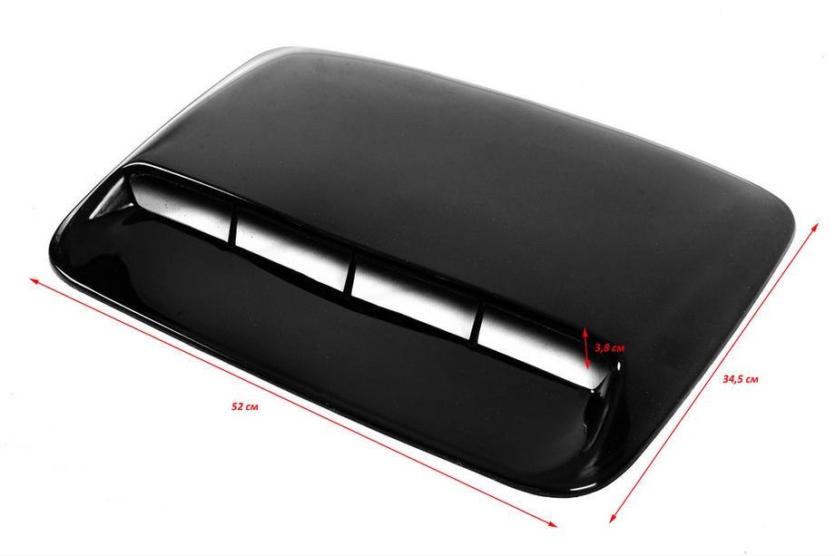 Universele motorkapdeflector type C (1 st., ABS) Foto 3