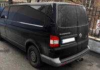 Volkswagen T6 2015–2024 Achterbumper diffuser afdekking EuroCap (2-deurs, ABS) foto 1